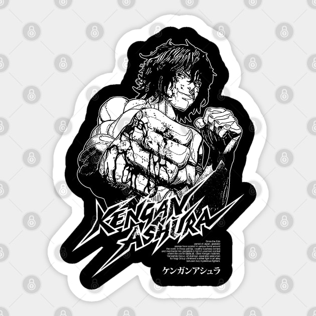 Kengan Ashura ohma Sticker by AION